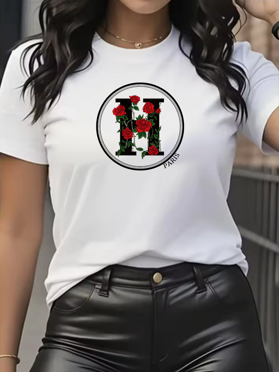 Women Streetwear Brand - Women's T-Shirt Leisure Fashion Short Sleeve