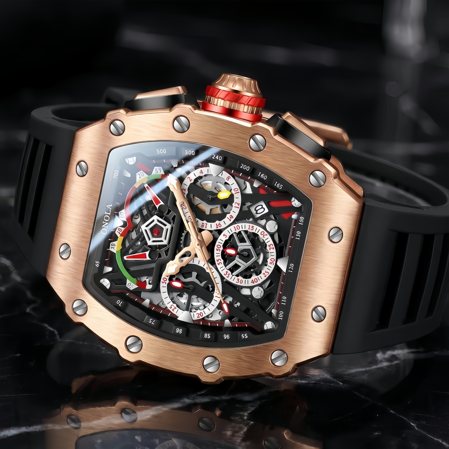 ONOLA 2021 Top Brand Watch Men - Streetwear Brand Luxury 评论和价格