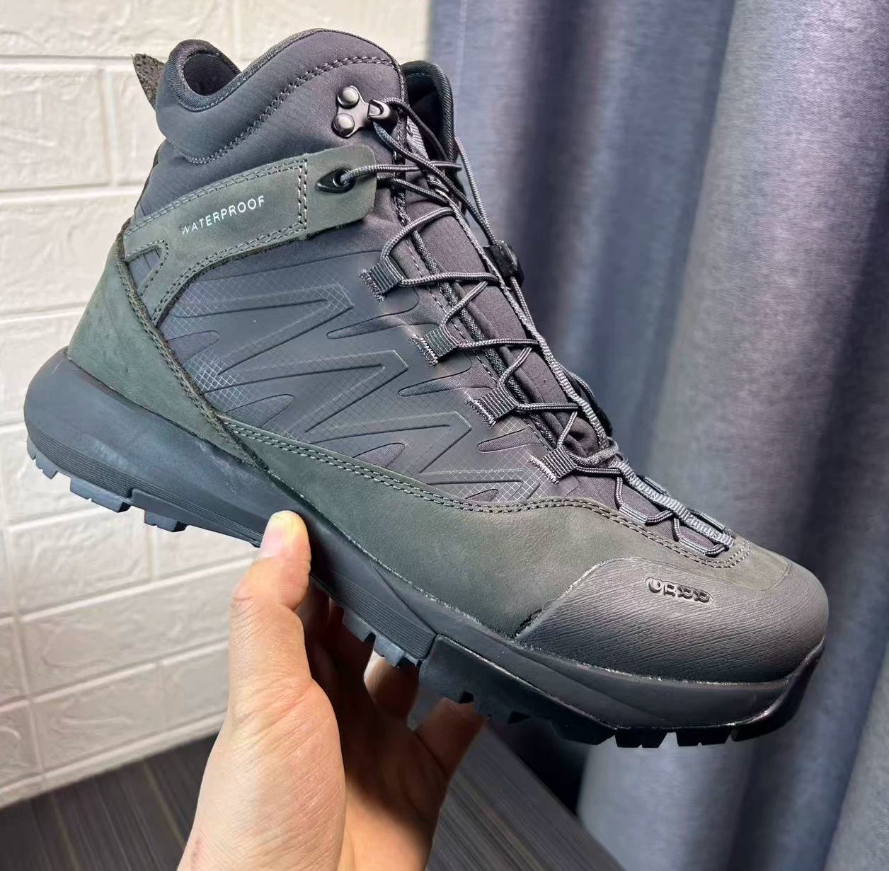 High Top Hiking Leather Shoes  - Streetwear Brand Luxury 评论和价格