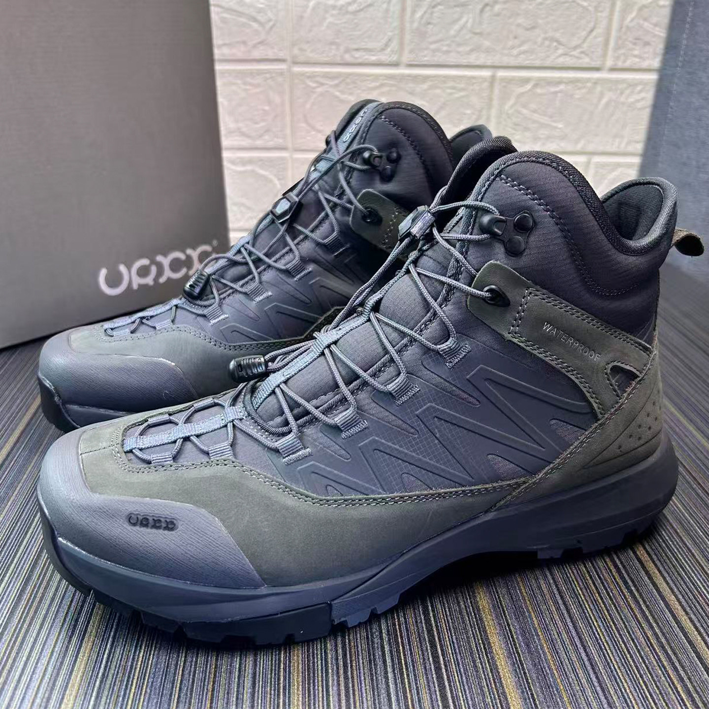 High Top Hiking Leather Shoes  - Streetwear Brand Luxury 评论和价格