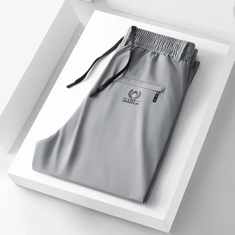 2024 Summer Soft Ice Silk Fabr - Streetwear Brand Luxury 评论和价格