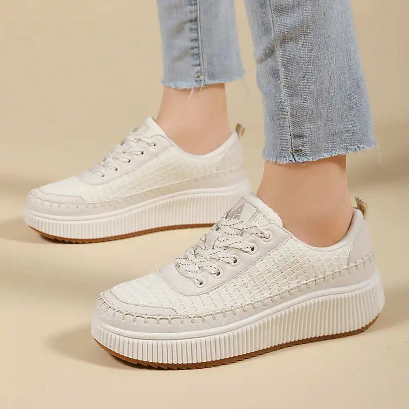 Brown Shoes Woman Flats Autumn - Streetwear Brand Canada 评论和价格