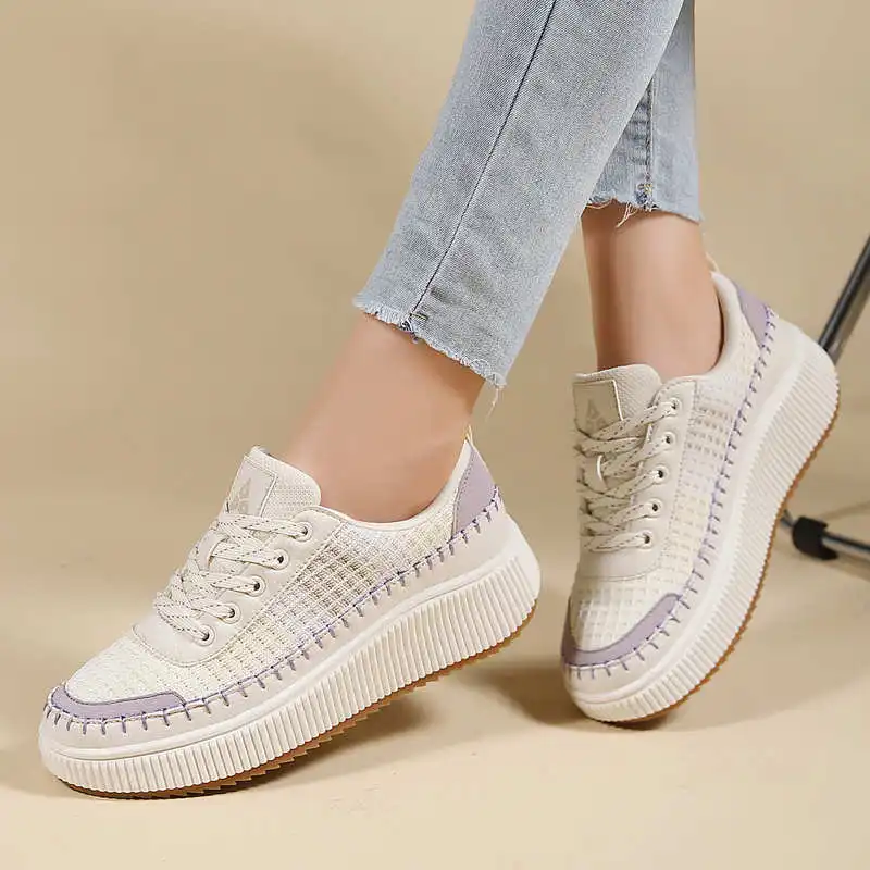Brown Shoes Woman Flats Autumn - Streetwear Brand Canada 评论和价格