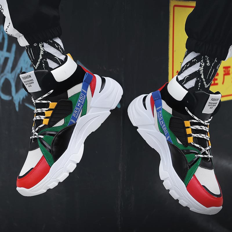 Hightop Summer Men's Sport Sho - Streetwear Brand Jewelry 评论和价格