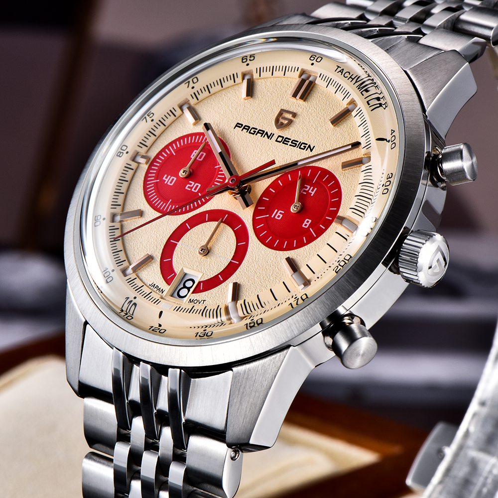 PAGANI DESIGN New VK63 Quartz  - Streetwear Brand Luxury 评论和价格
